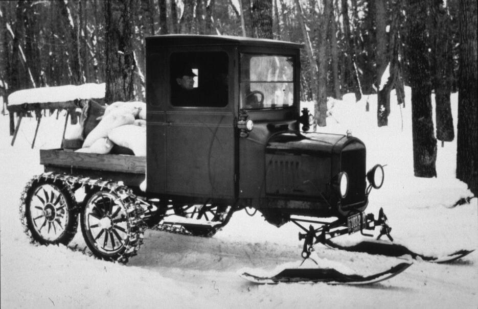 Snow Scene-Model T Snow Scene-Model T